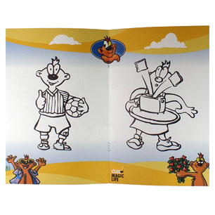 CLUB MAGIC LIFE Kinder Malbuch