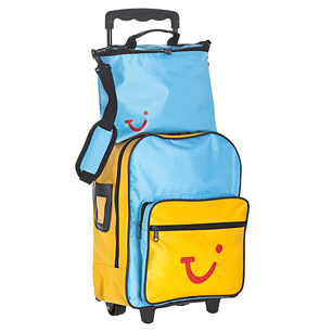 TUI Kinder Rucksack-Trolley mit Tasche