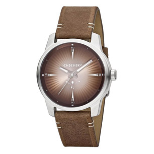 Chiemsee Herrenuhr mit Lederarmband