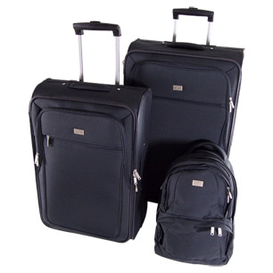 Travelite Austria 3-tlg. Trolley-Rucksack Set