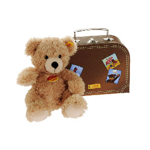 Steiff Teddy Fynn mit Reisekoffer