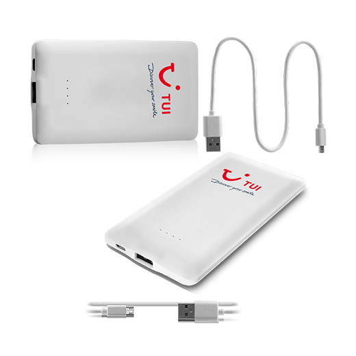 TUI Powerbank weiß