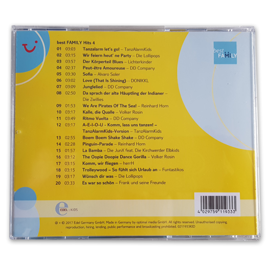 CD TUI best FAMILY Hits 4
