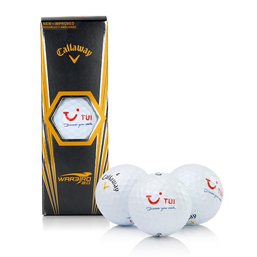 TUI Golfball Callaway Warbird 2.0 (VE 12)